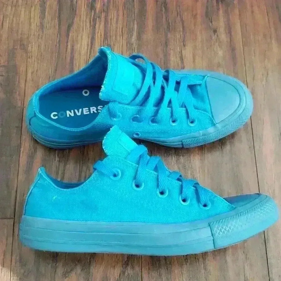 Converse Shoes - Converse Chuck Taylor All Star Lo Top Blue Sneaker M4 W6